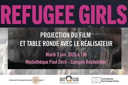 Projection film refugee girls